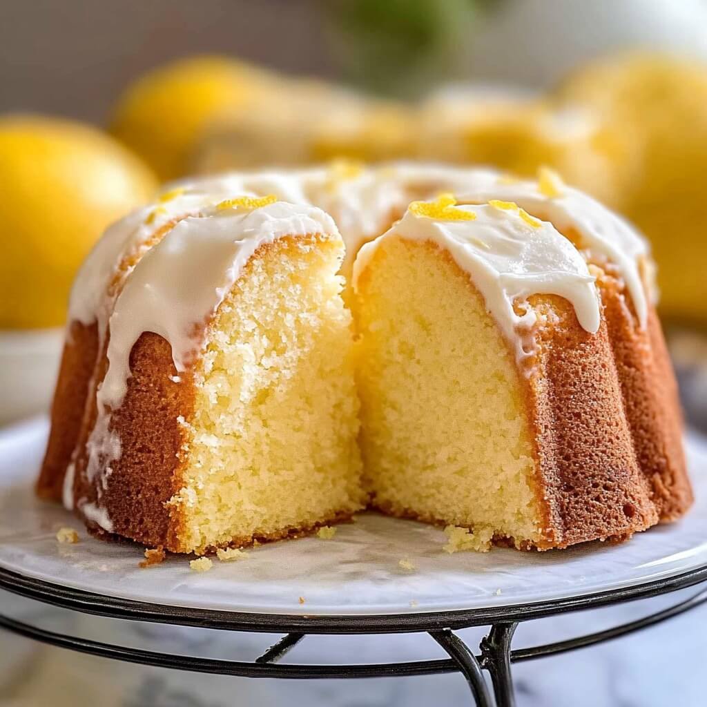 Lemon Cream Cheese Pound Cake - Recipes