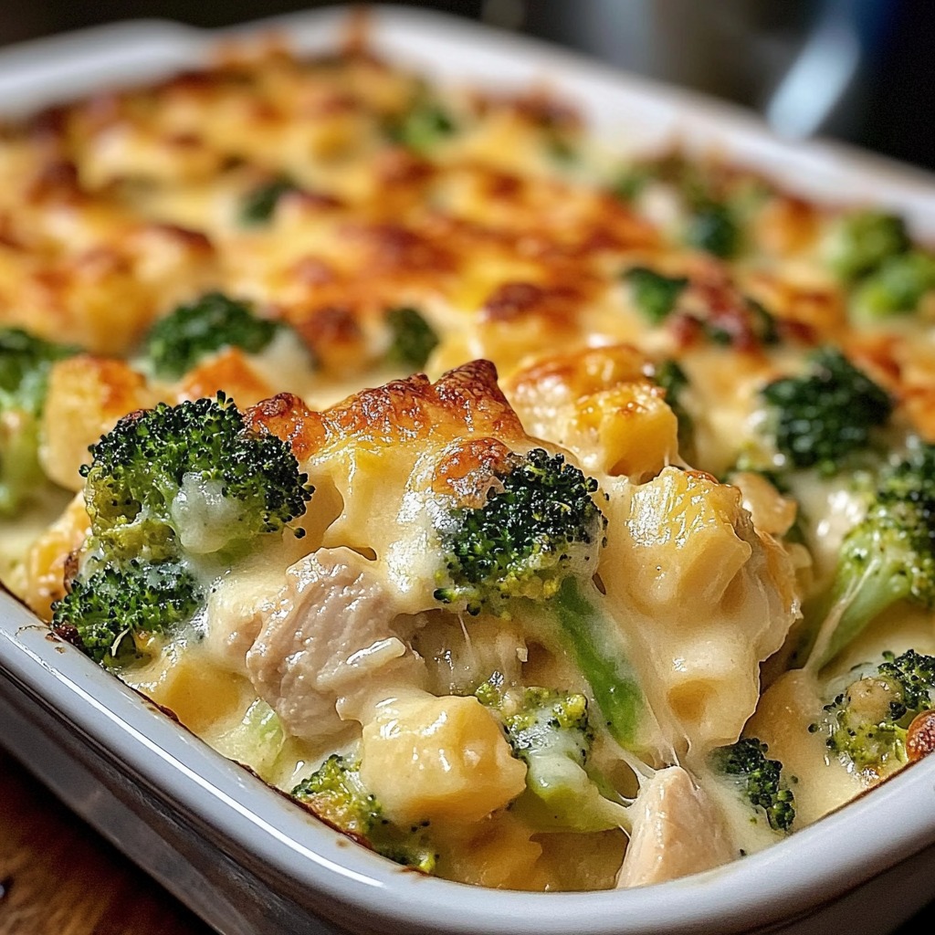 Broccoli Chicken Cheese Casserole Recipes